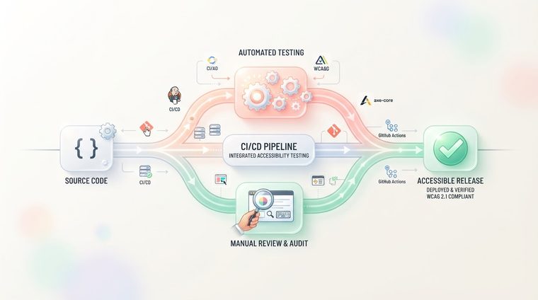 Automated and Manual Accessibility Testing in the CI/CD Development Lifecycle